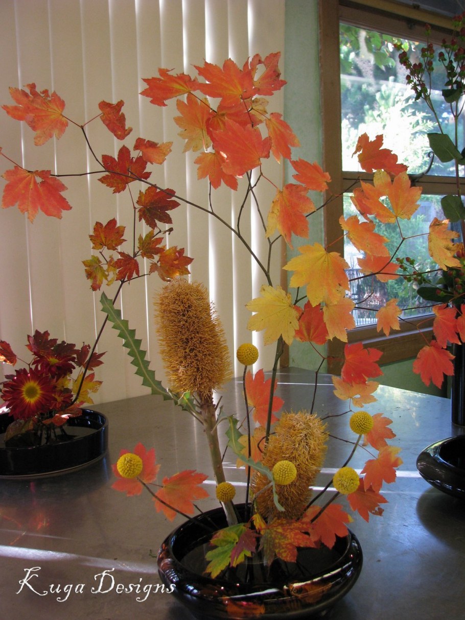 Осенняя Икебана