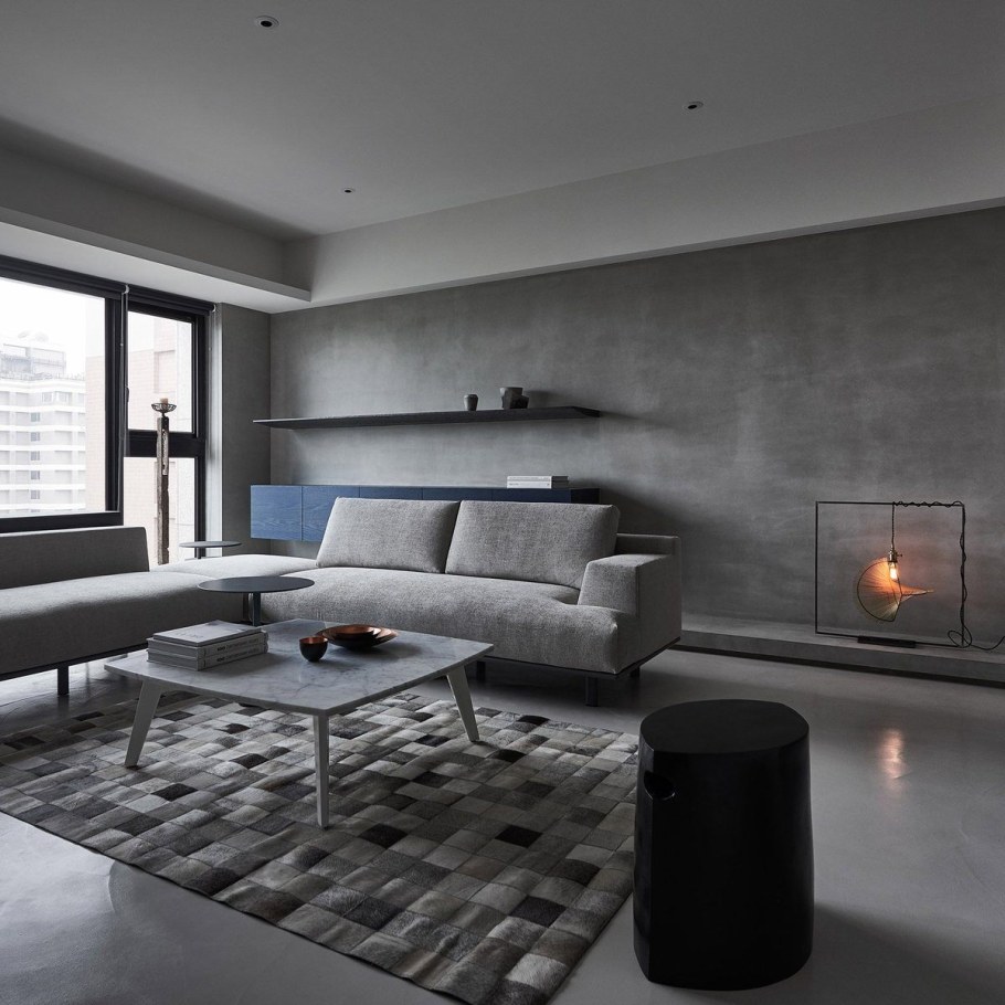 Интерьер в серых тонах