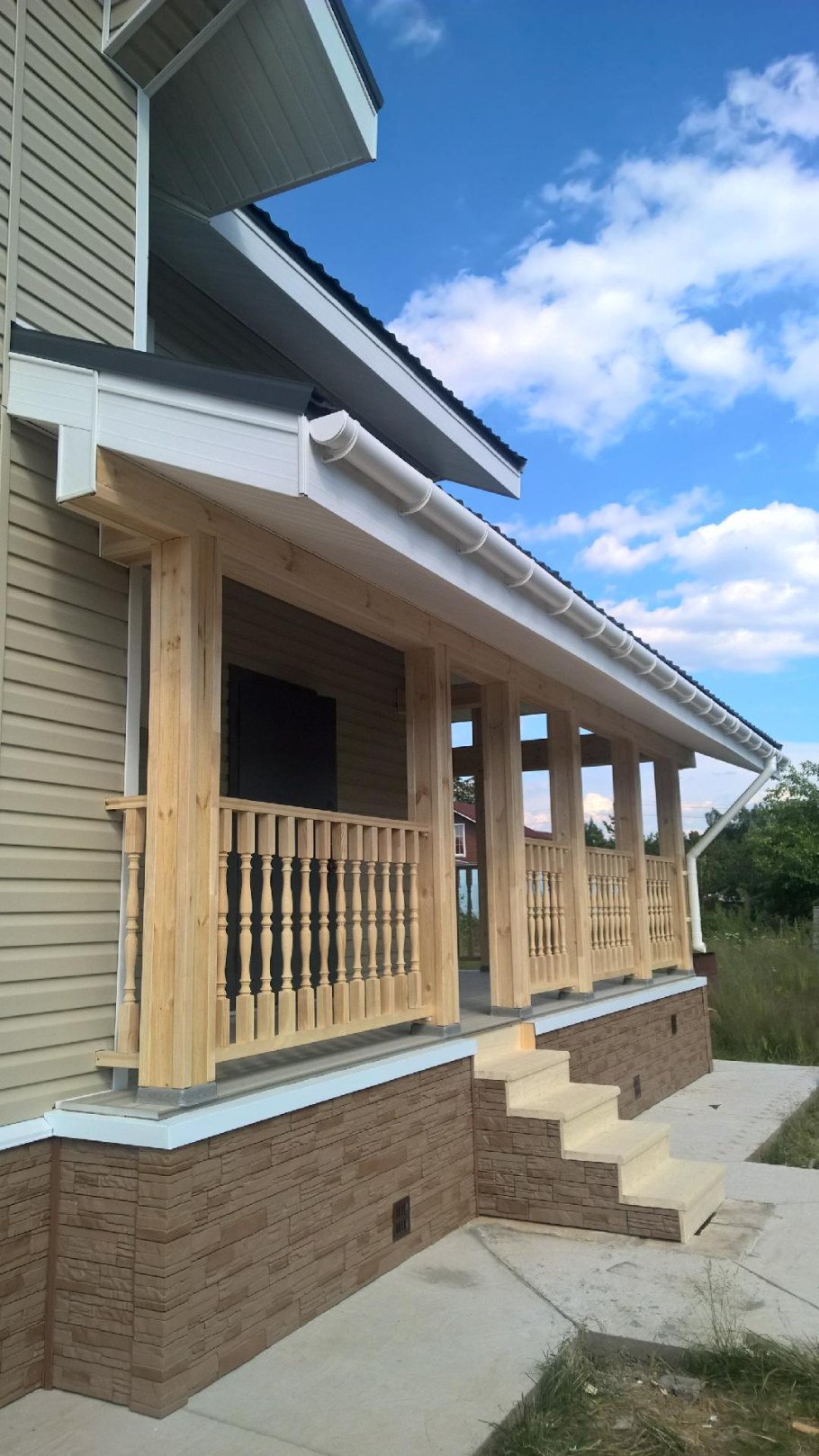 Облицовка террасы