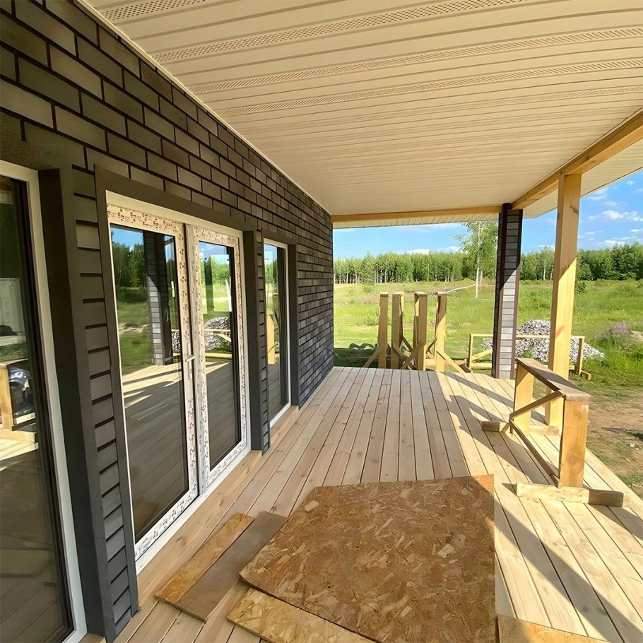 Отделка террасы