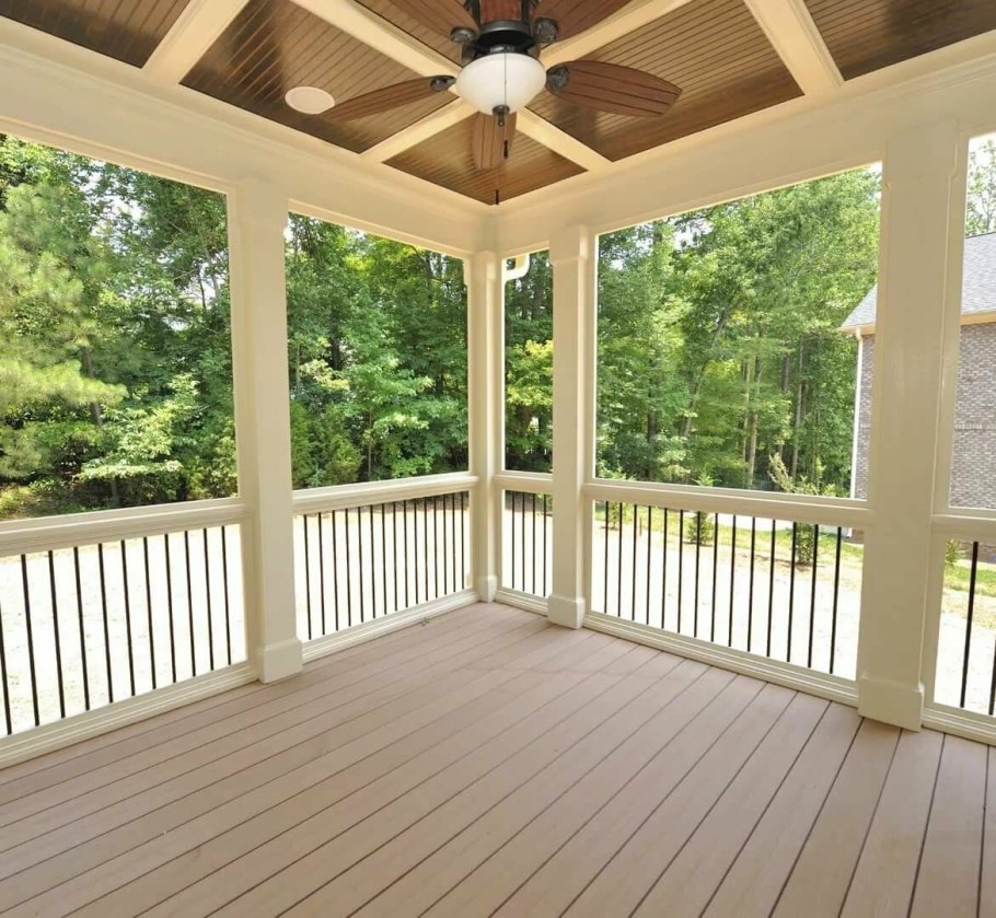 Отделка веранды