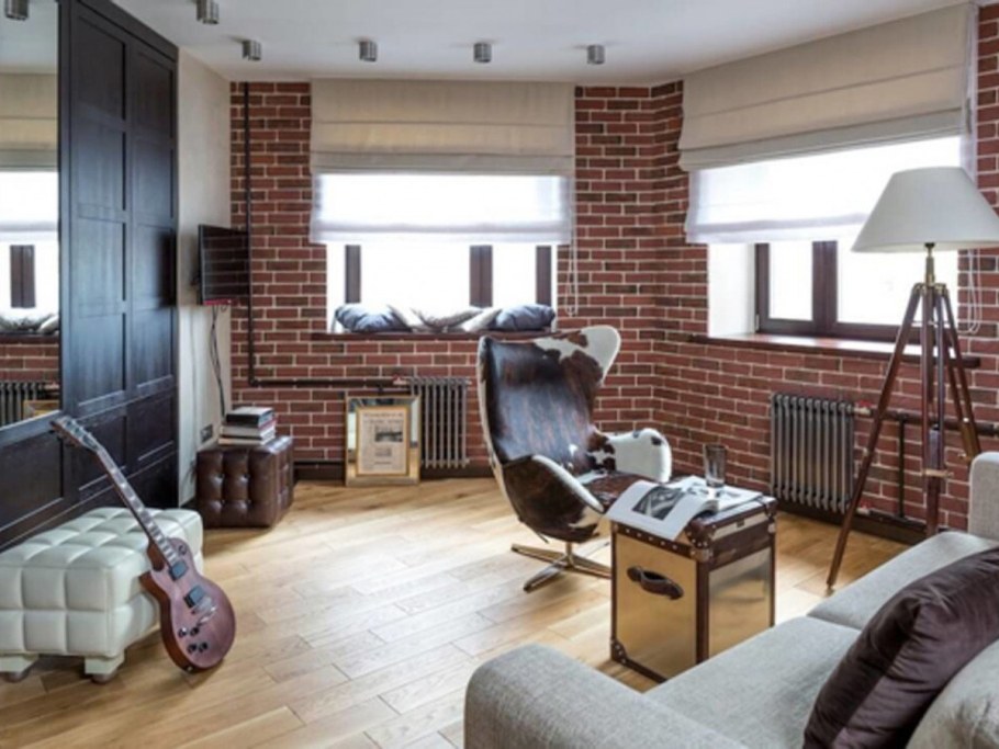 Римские шторы лофт