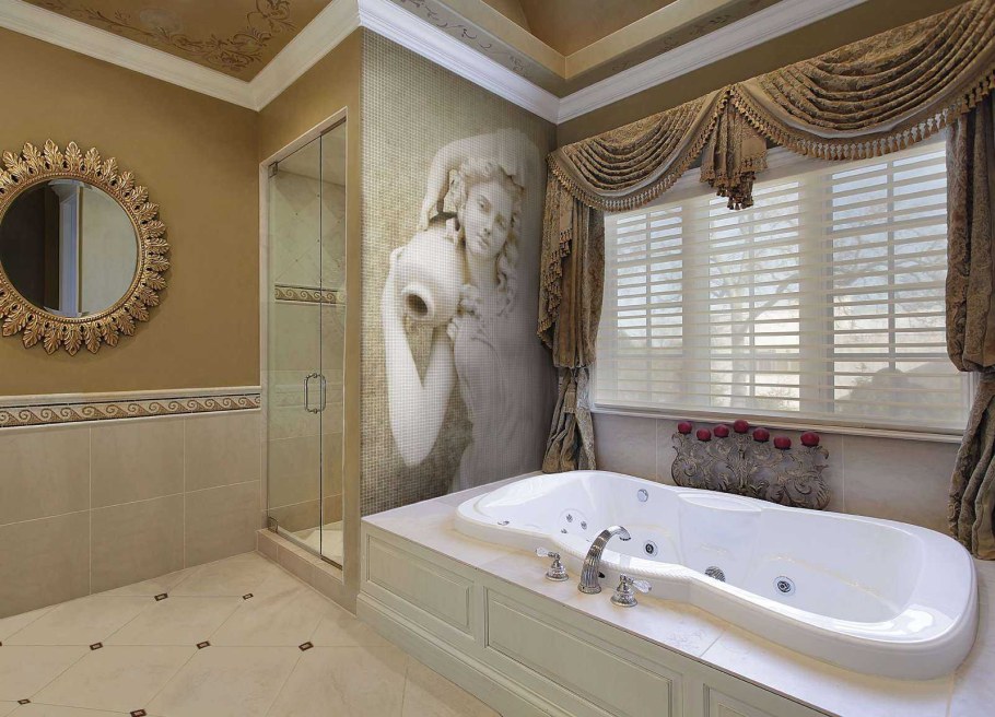 Ванная комната в римском стиле