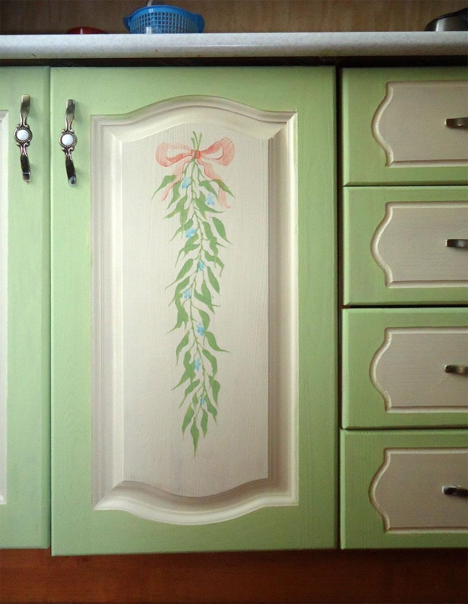 Роспись кухонных фасадов