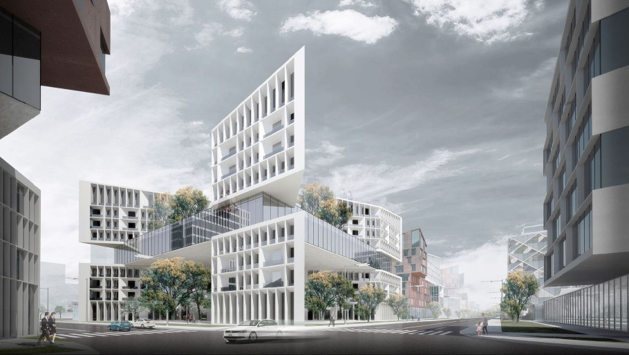 Современная архитектура жилых комплексов