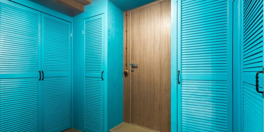 Жалюзийные двери 2500 высота