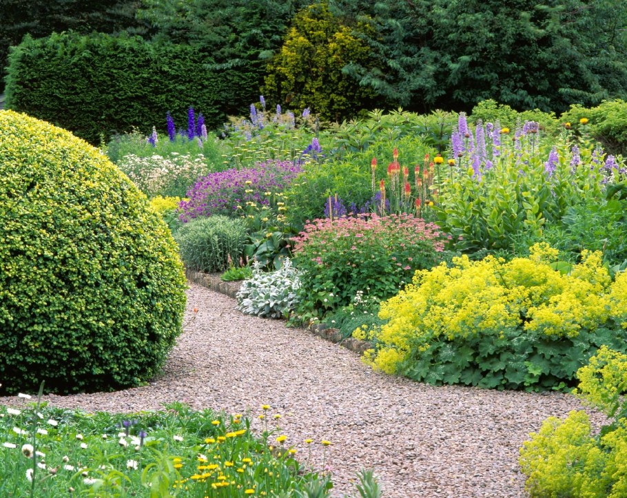 Приствольный миксбордер