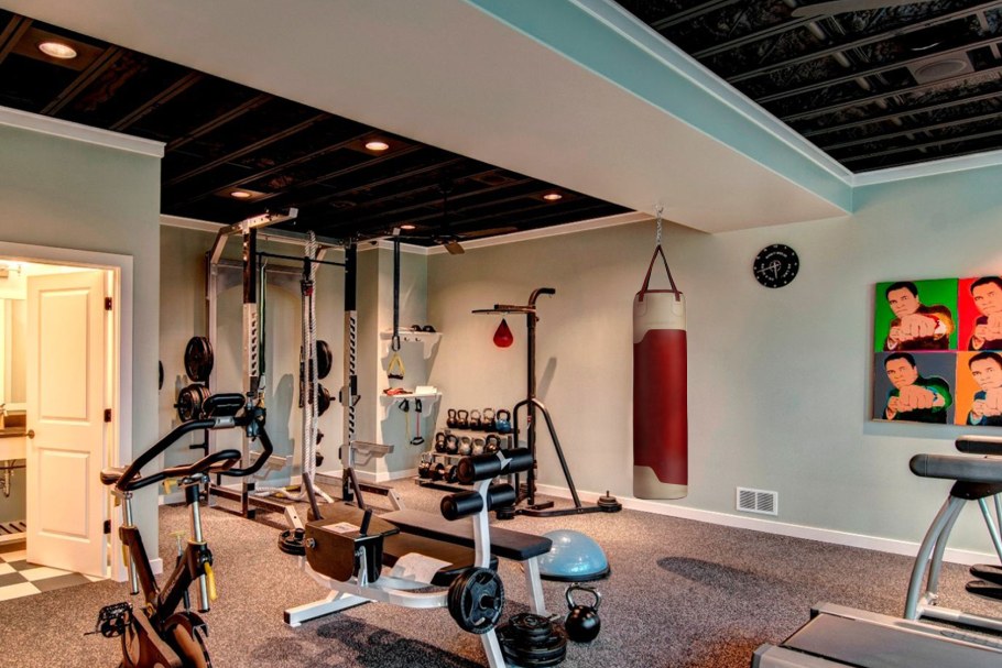 Спортивная комната в доме