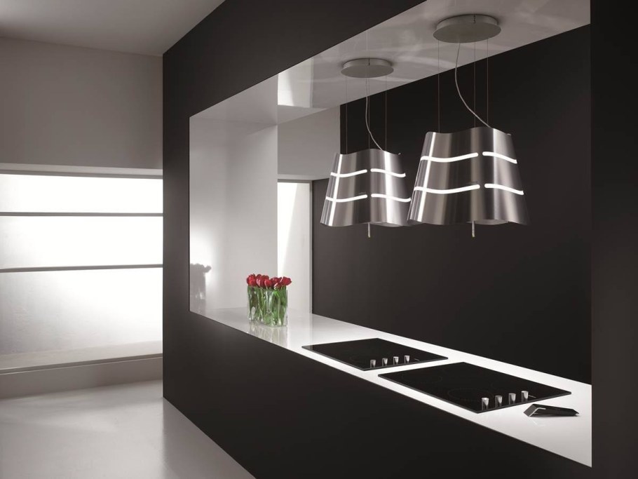 Элика вытяжка островная