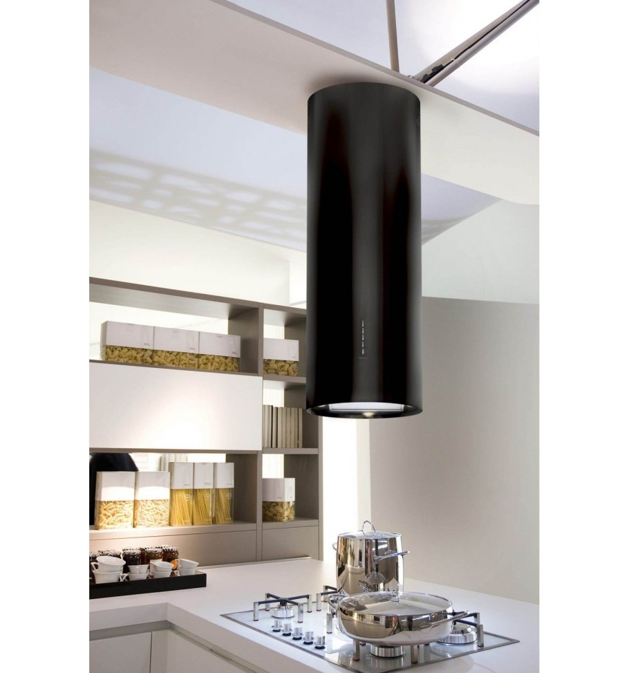 Вытяжка островной cylindra Isola 39.4 Gold золотой