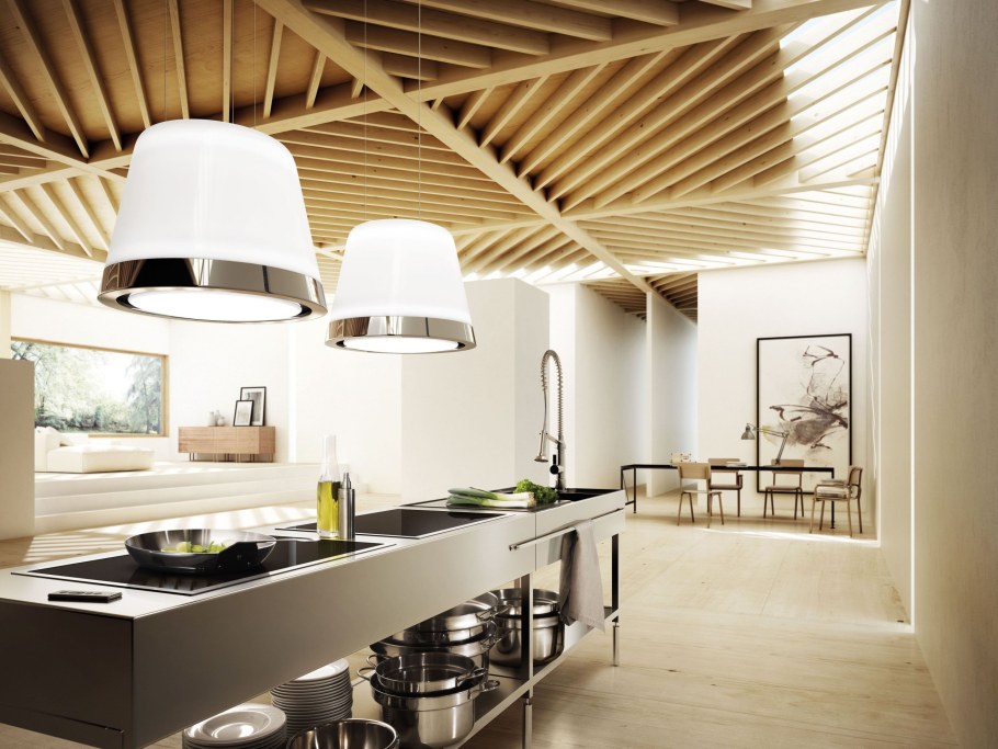 Элика вытяжка островная