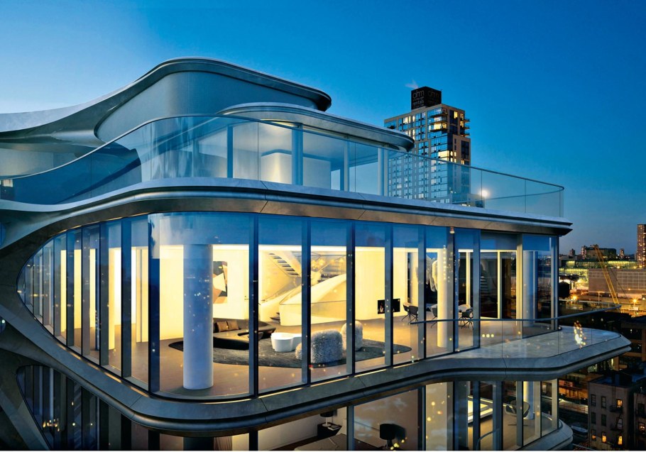 Заха Хадид дом в Нью Йорке