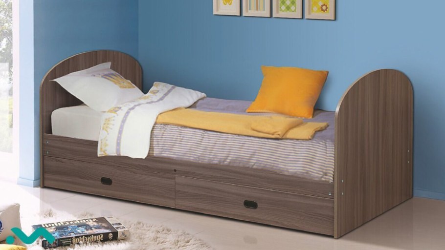 Кровать 900 1900 с ящиками Марибель