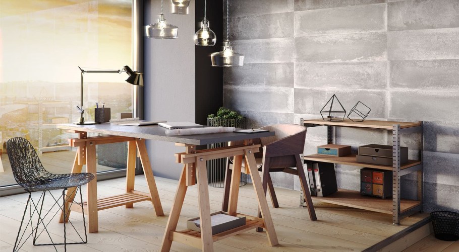 Стеновые панели под бетон в стиле лофт