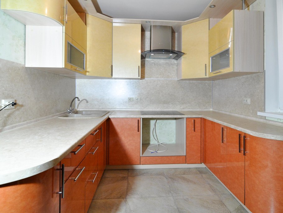 П образные кухни