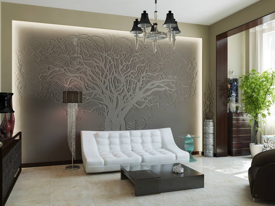 Дизайнерская стена