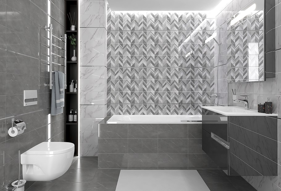 Лапарет Венус плитка серый