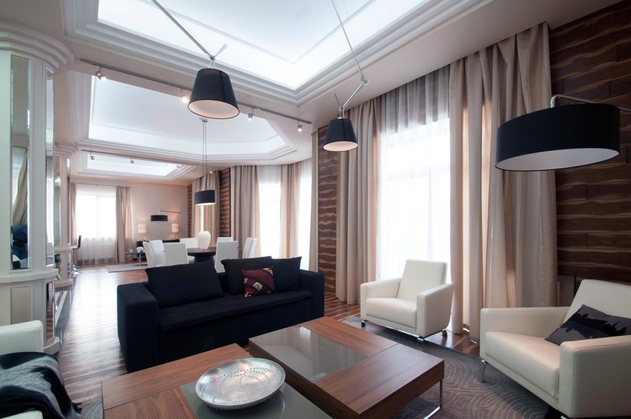 Гостиная в частном доме