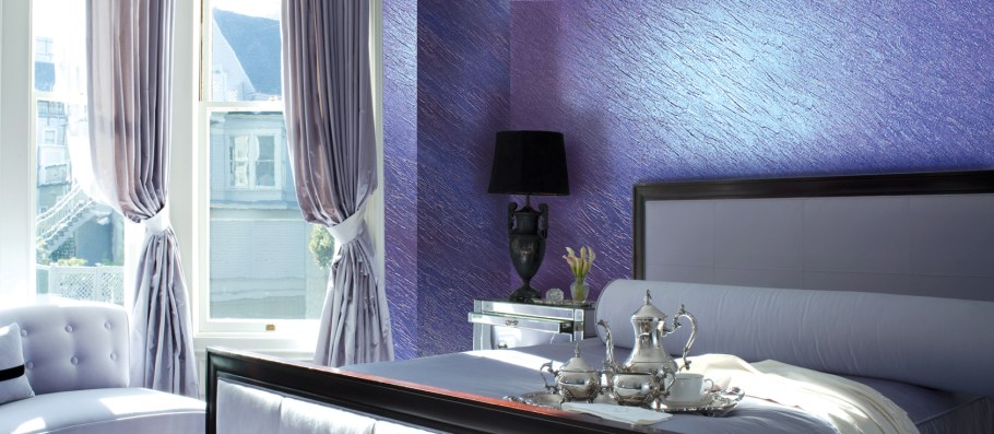 Декоративная штукатурка в интерьере