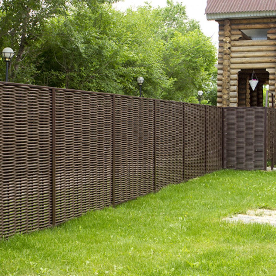Секционный забор плетенка «ФС станица»