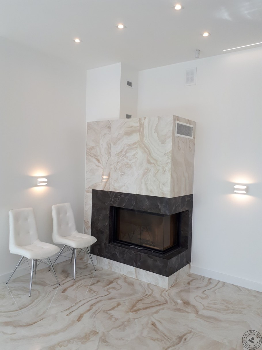 Камин керамогранит