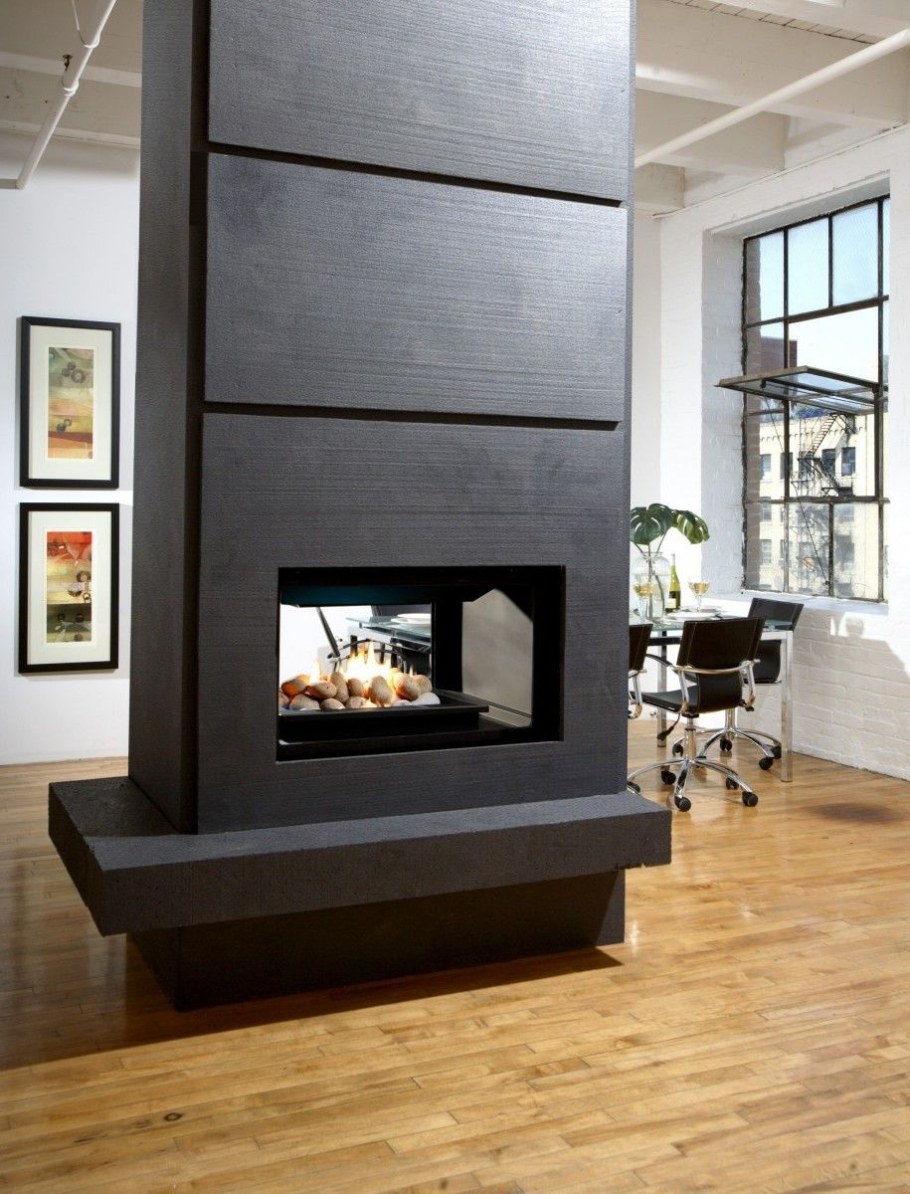 Стильные современные камины