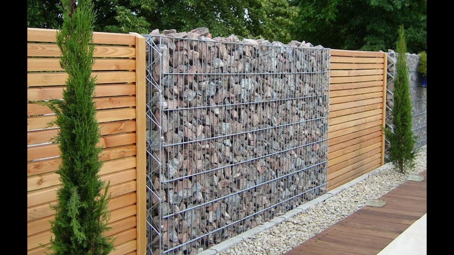 Габионы подпорная стенка