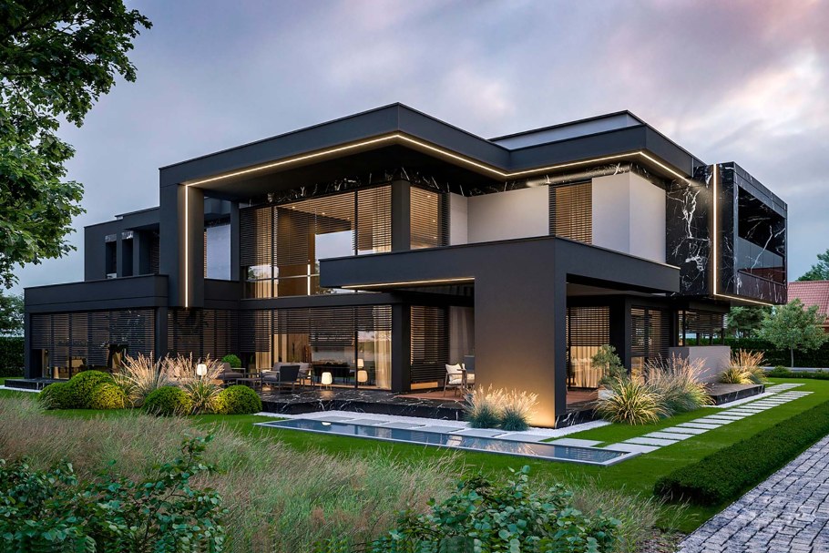 Особняк в современном стиле
