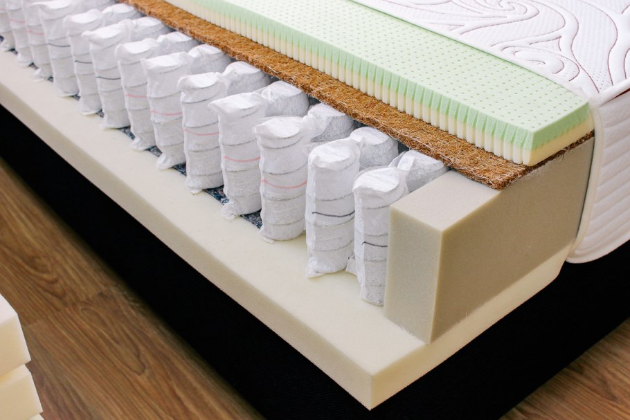 Матрас в разрезе