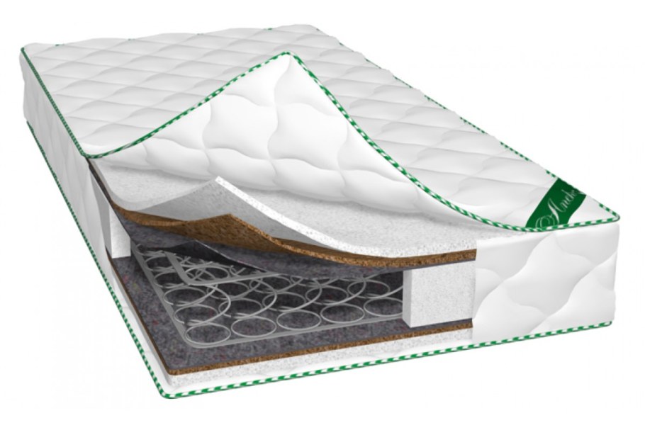 Матрас Mega Comfort Bonnel cheap Cocos 110x190 пружинный