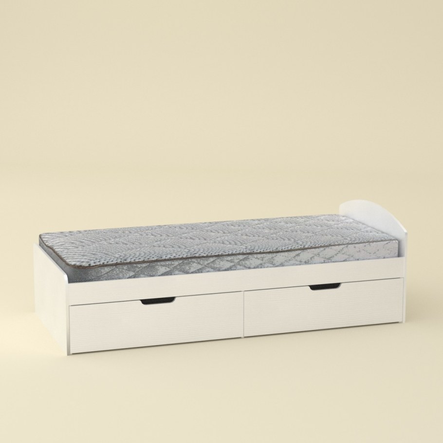 Кровать 90х190 с ящиками