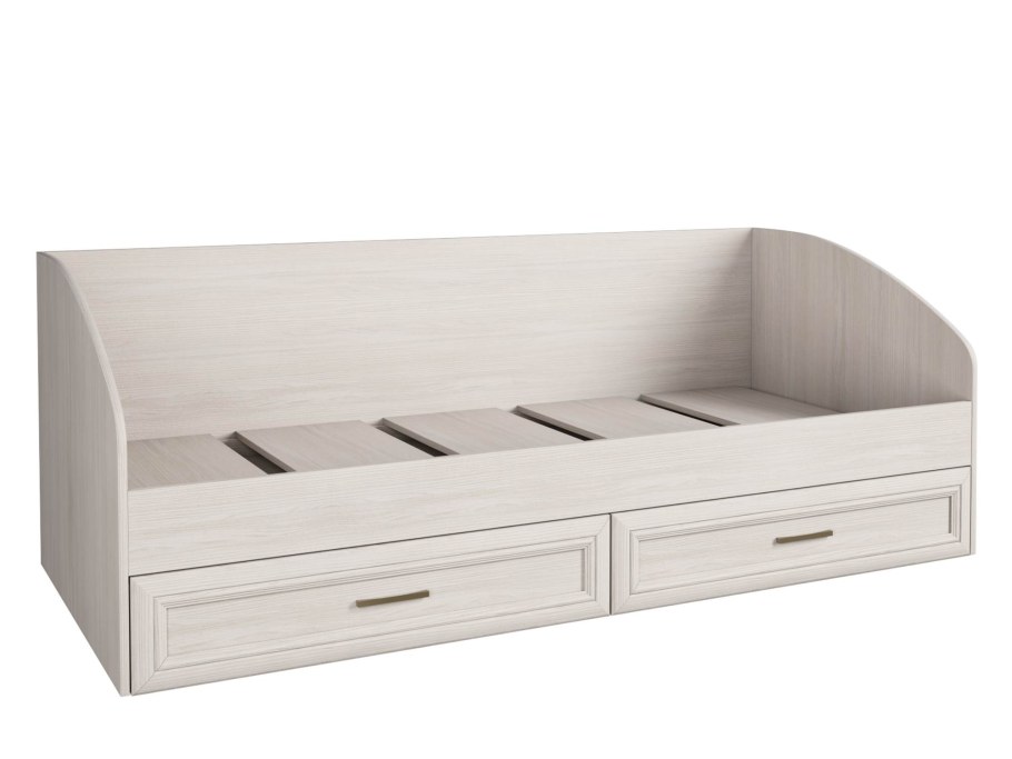 Кровать принцесса ясень Анкор белый