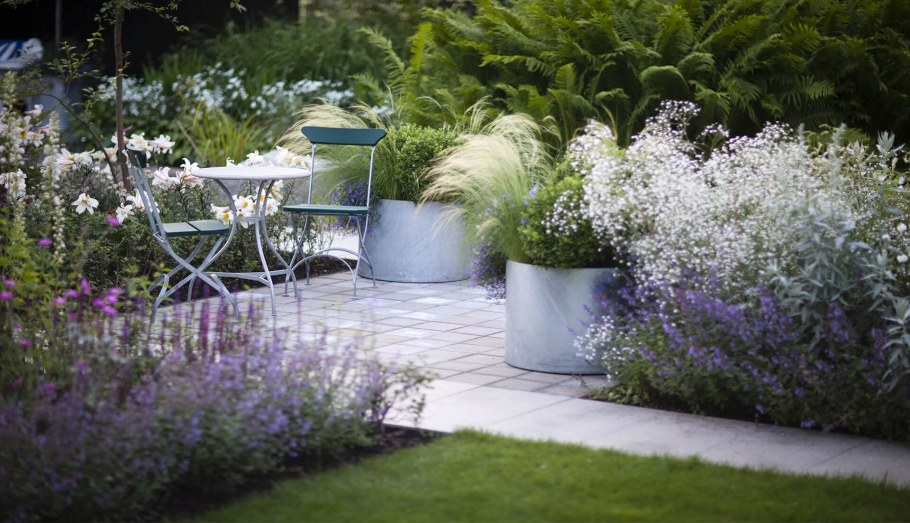 Малоуходный сад ландшафтный