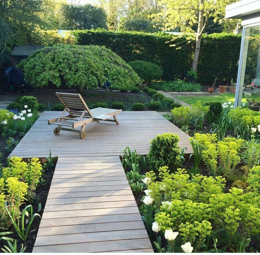 Скандинавский стиль в ландшафте