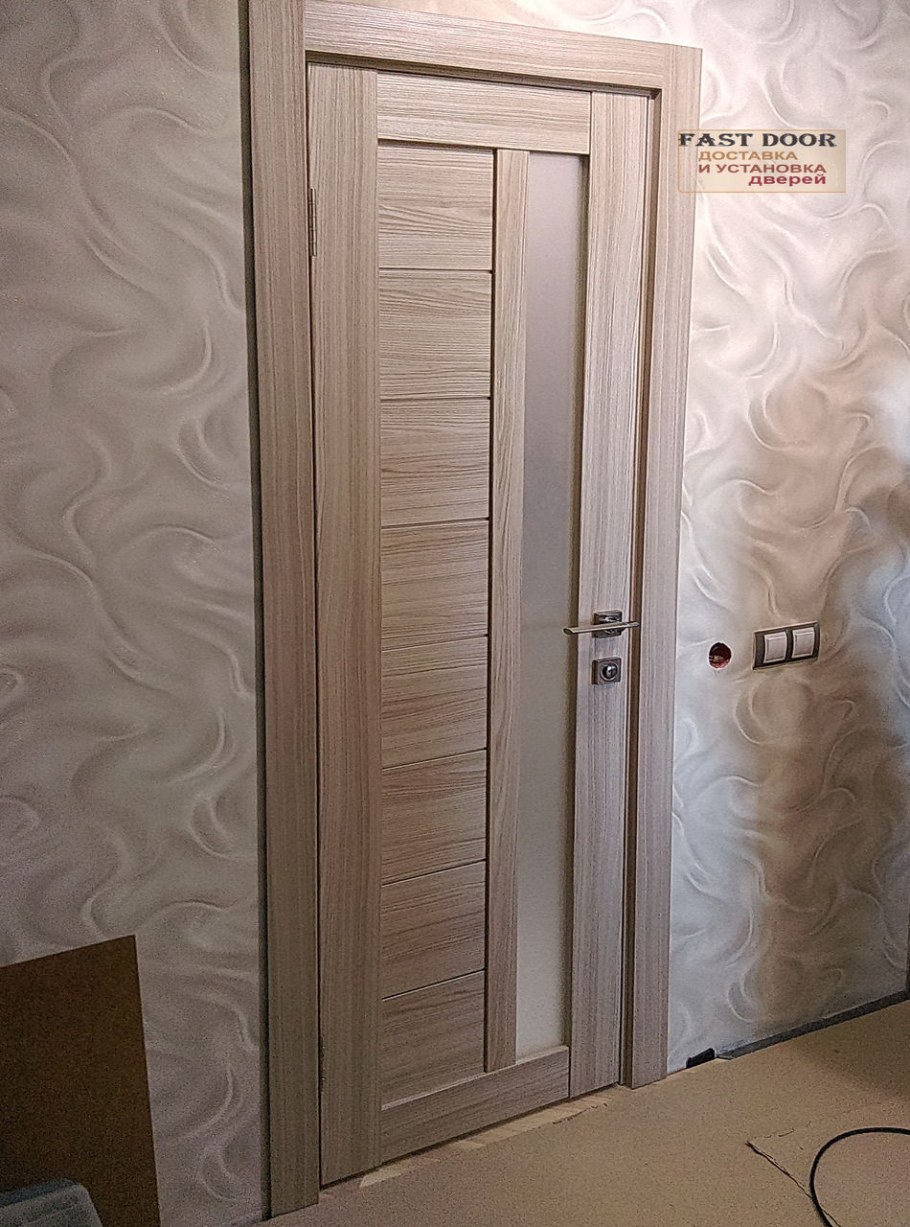 Добор 100 двери профиль Дорс цвет капучино