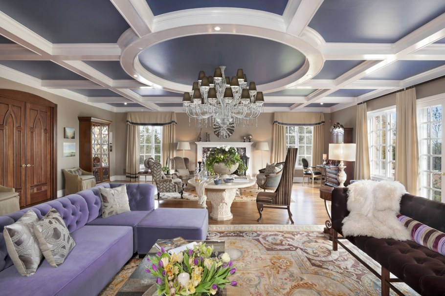 Потолок в интерьере