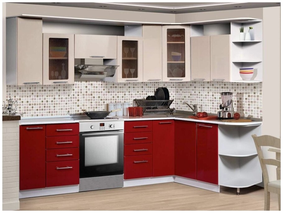 Кухня Виола Нео тигра угловая