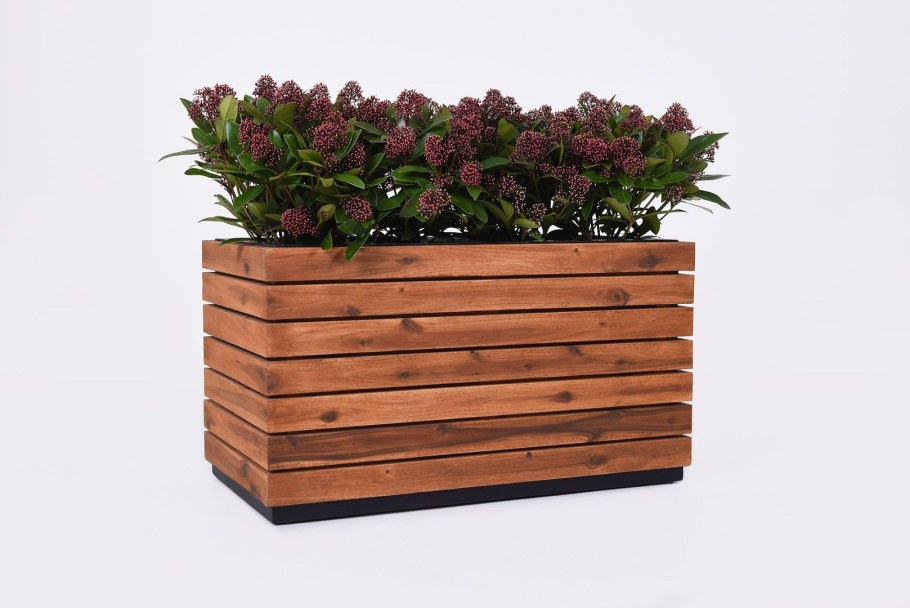 Деревянные вазоны