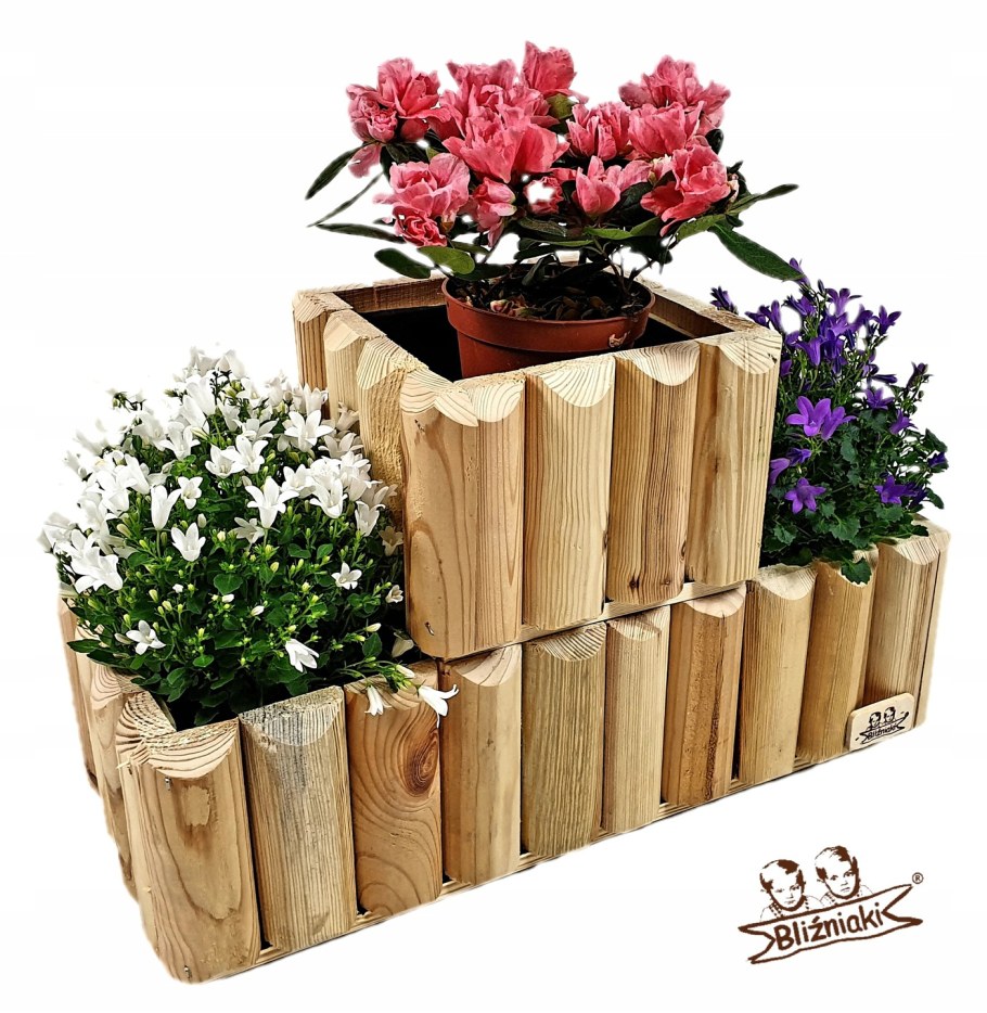 Кашпо деревянное