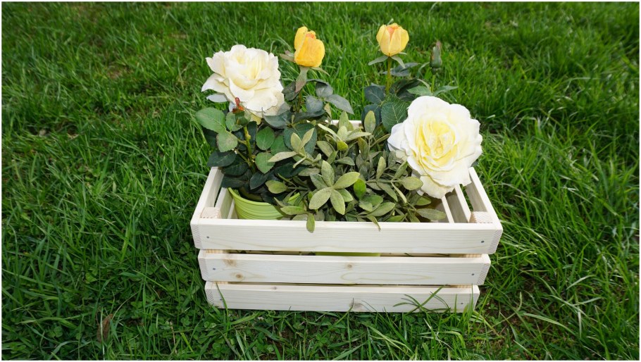 Ящик декор 25*11*15 см серый