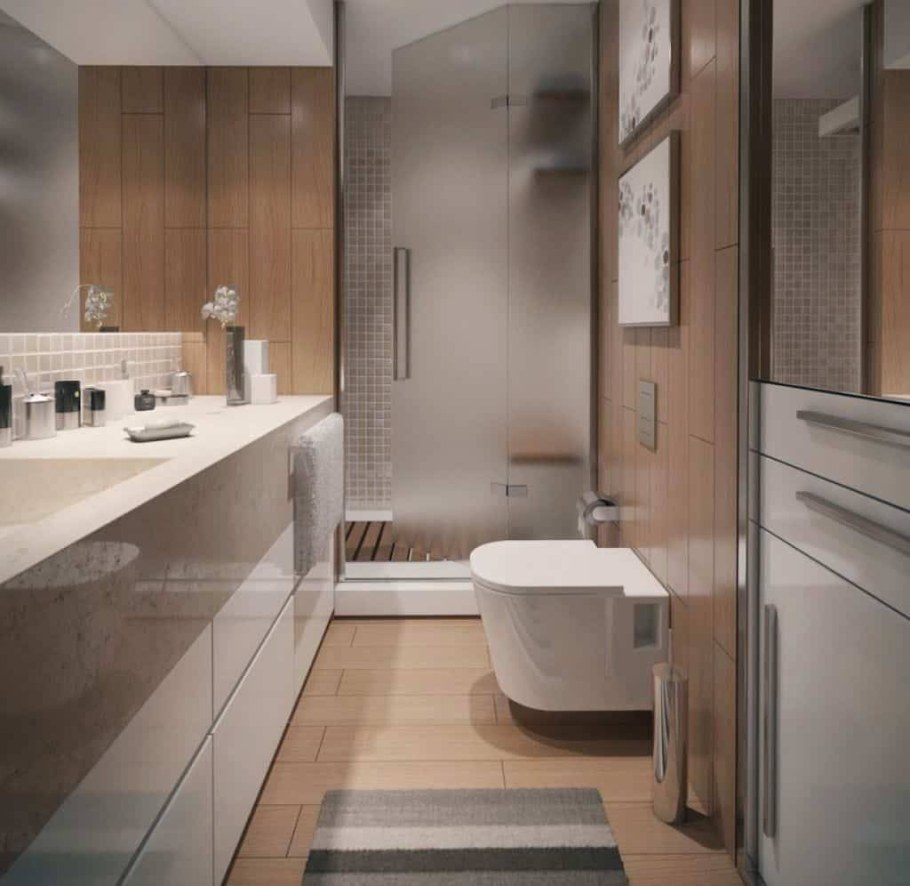 Современные Ванные комнаты