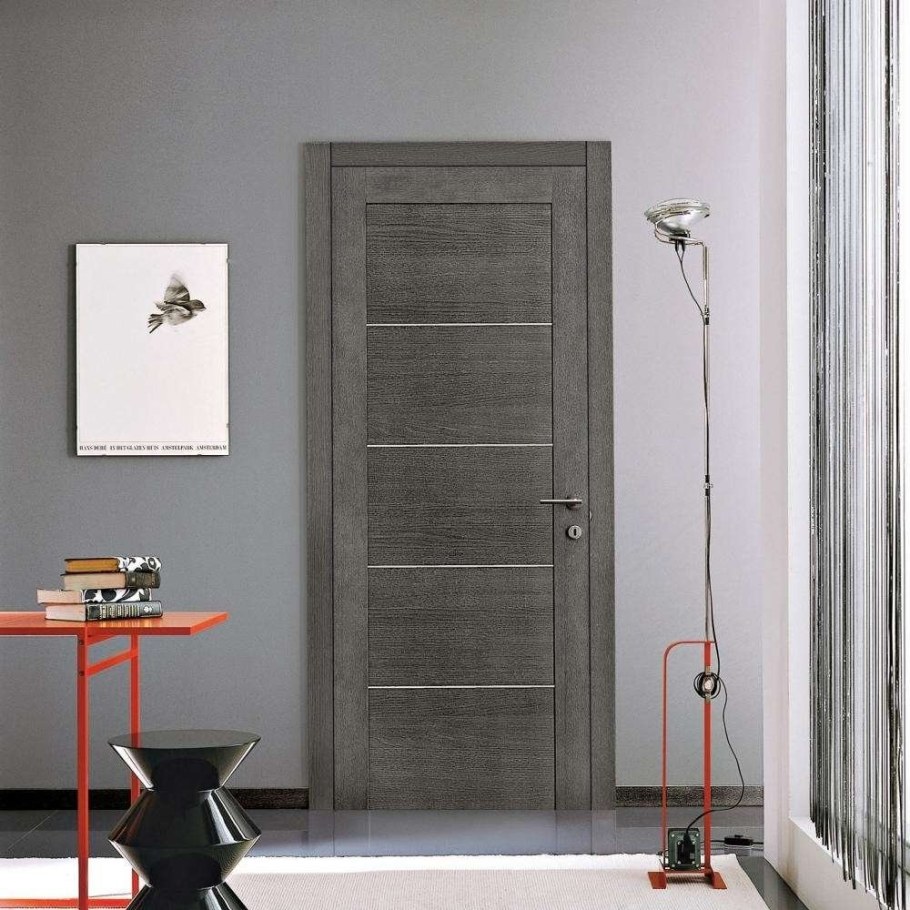 Серые двери в интерьере