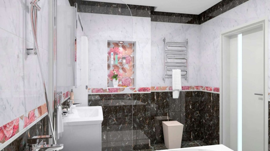 Argos Flowers-2 декор 25x40