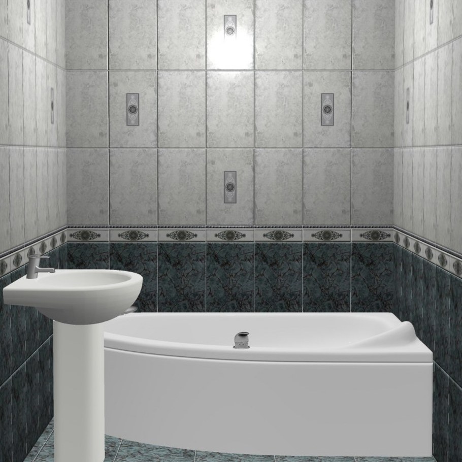 Плитка настенная «Цезарь» 25х40