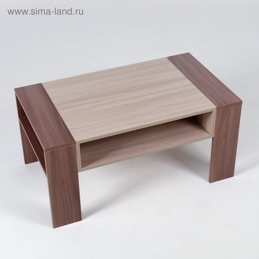 Журнальный стол шимо темный светлый