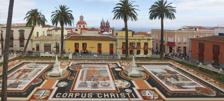 Город Оротава Тенерифе