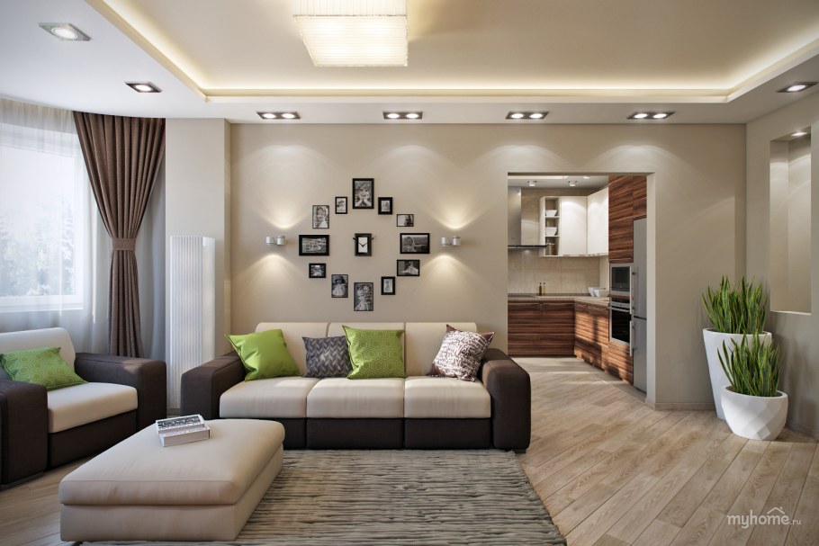 Интерьер гостиной