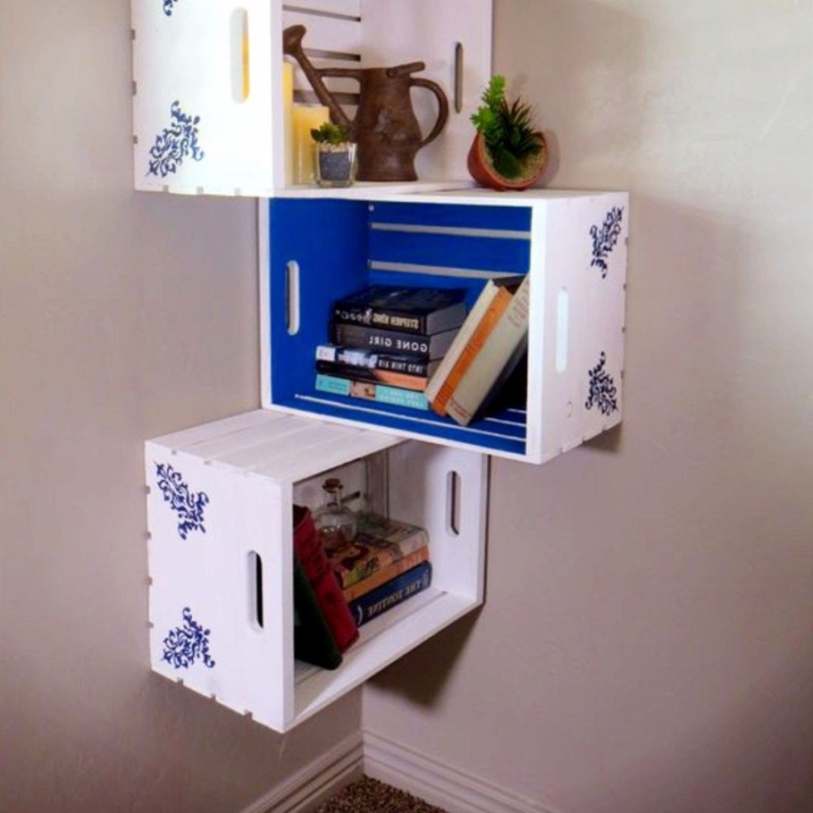 Полки из ящиков