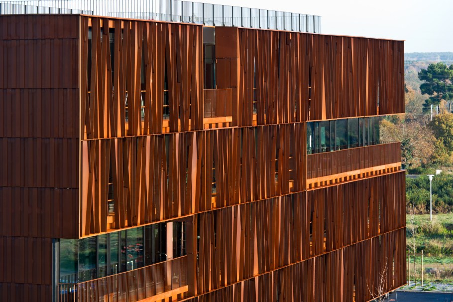 Кортеновская сталь в архитектуре