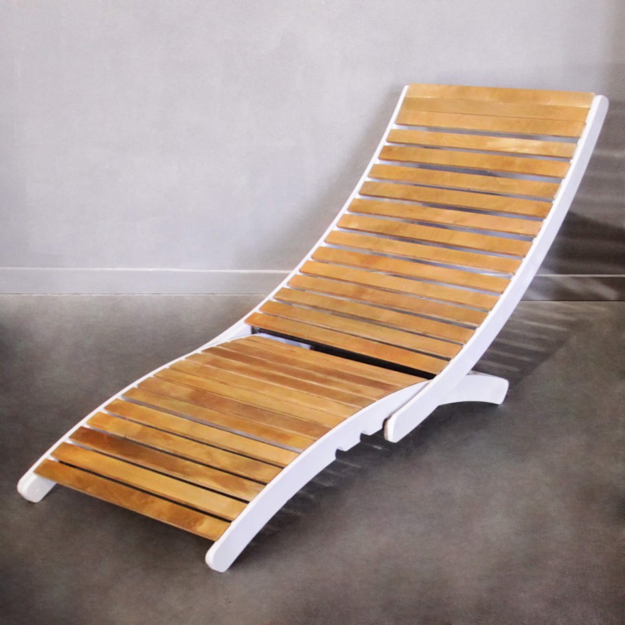 Шезлонг из фанеры